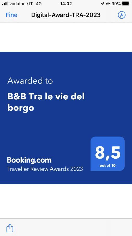 B&B Tra Le Vie Del Borgo Vieste Exterior foto